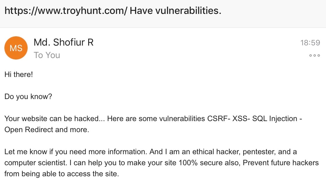 A Scammer Tried to Scare Me into Buying Their Security Services - Here's How It Went Down