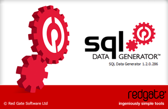 SQL Data Generator splash screen