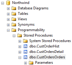 Drilling down to an object in SSMS via a SQL Search result