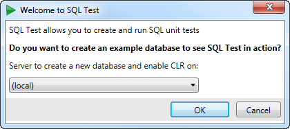 Setting up SQL Test