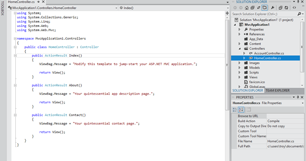 Troy Hunt: 10 illustrated examples of Visual Studio 11