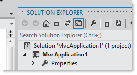 A VS 11 panel with caps and colon seperators