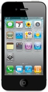 An iPhone 4 with email and SMS capability