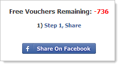 -736 free vouchers remaining