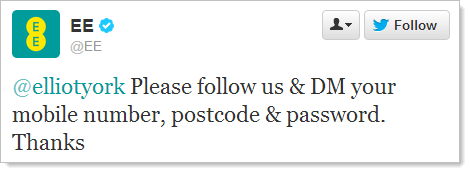 @elliotyork Please follow us & DM your mobile number, postcode & password. Thanks