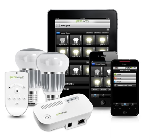 GreenWave Reality light bulbs and apps