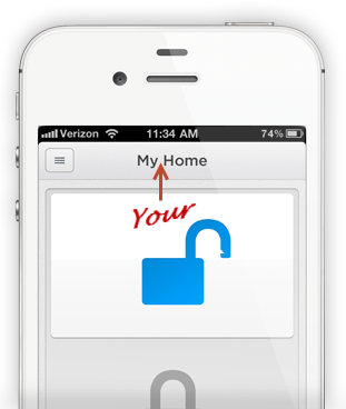 Lockitron iPhone app