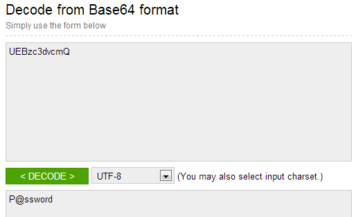 Base 64 decoding the Black & Decker cookie