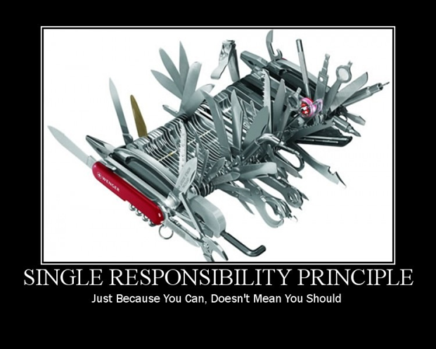 Single responsibility principle