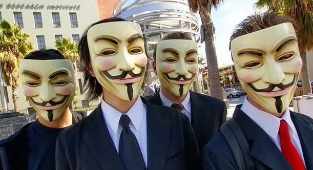 Guy fawkes masks