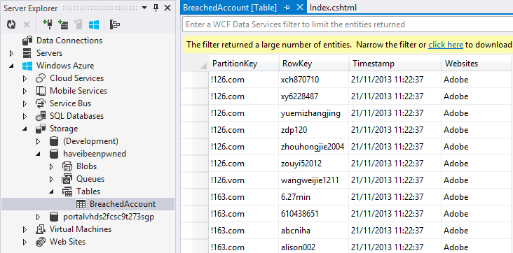 Introduction to Table storage - Object storage in Azure