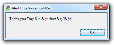 h3xStream's blog: XSS for ASP.net developers