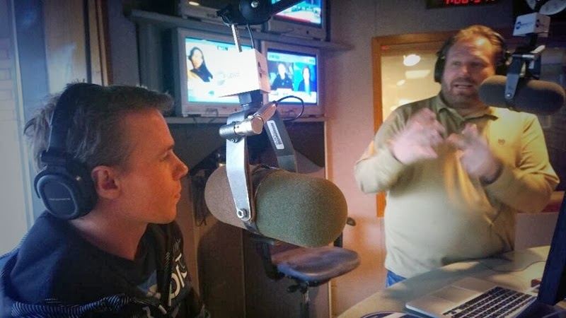 Talking with Jay on radio