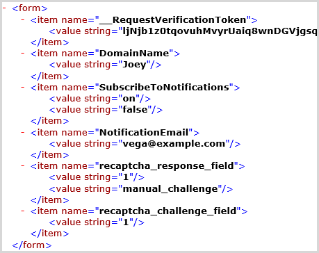 ELMAH form POST data