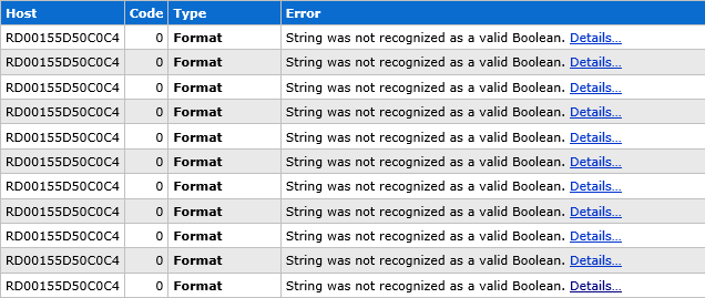 Repeated ELMAH log junk