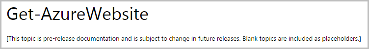 [This topic is pre-release documentation and is subject to change in future releases. Blank topics are included as placeholders.]