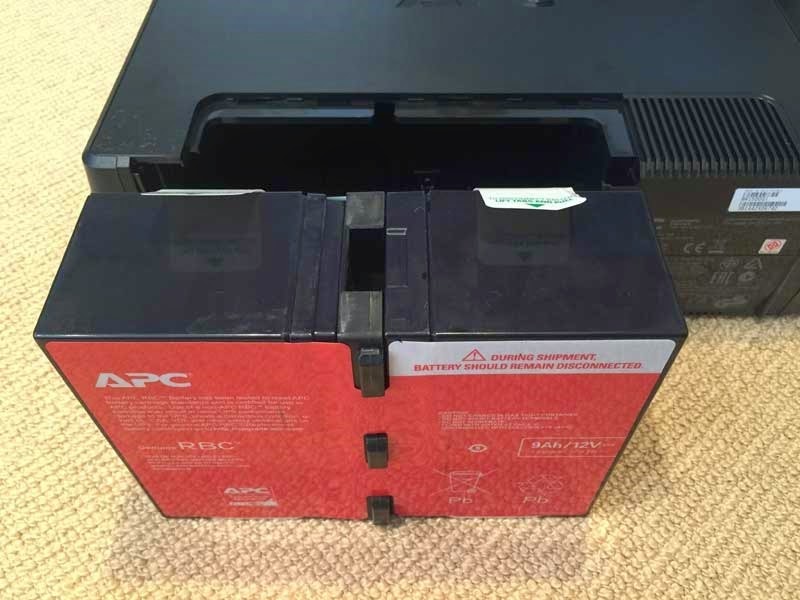 MASSIVE battery in the box