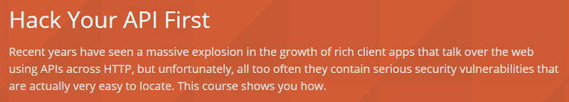 Recent years have seen a massive explosion in the growth of rich client apps that talk over the web using APIs across HTTP, but unfortunately, all too often they contain serious security vulnerabilities that are actually very easy to locate. This course shows you how.