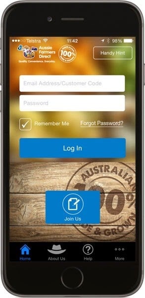 Aussie Farmers Direct mobile app