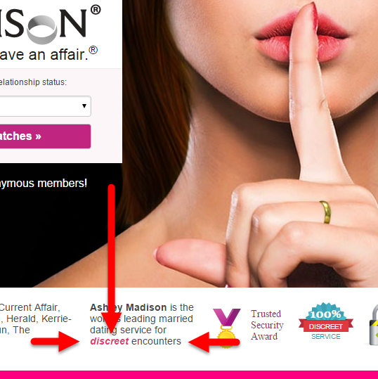 Ashley Madison is the world's leading married dating service for discreet encounters