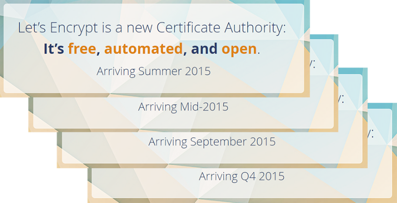 Slipping launch dates for Let's Encrypt