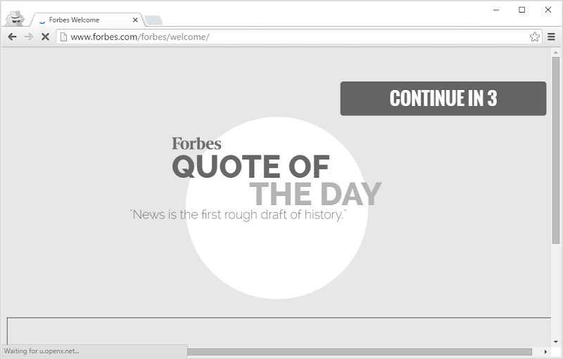Forbes quote of the day