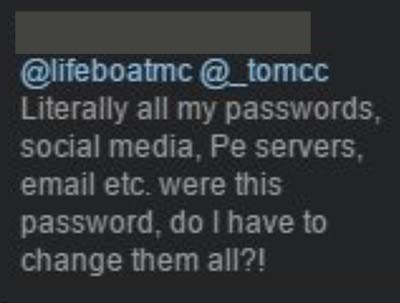 Literally all my passwords, social media, Pe servers, email etc. were this password, do I have to change them all?!
