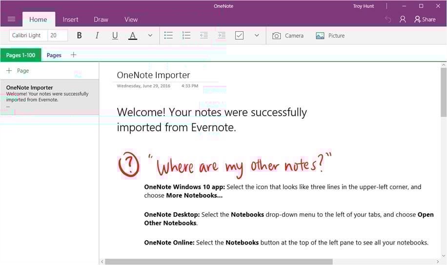 onenote import from evernote leave evernote unchanged onenote import from evernote leave evernote unchanged