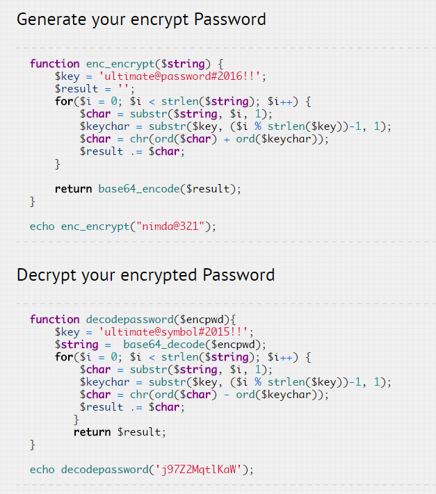 Encryption using character substitution