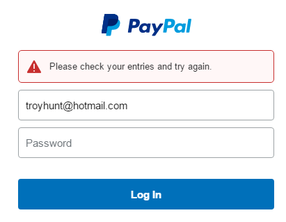 paypal failed basics insanity failing security keep then log account happens try well which but