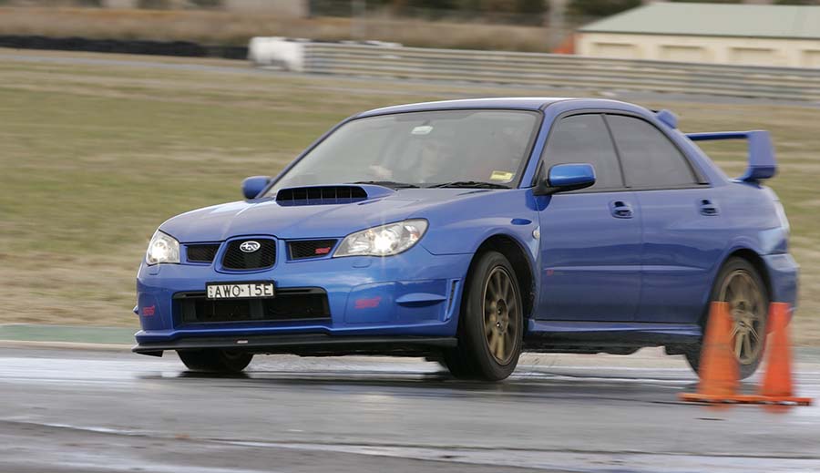 Driver training day in my STi