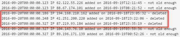 Removed firewall rules