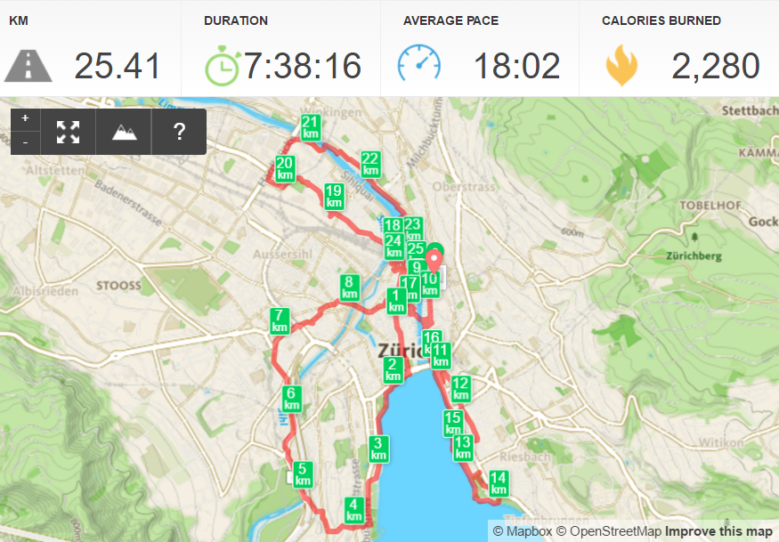 Epic Zurich walk