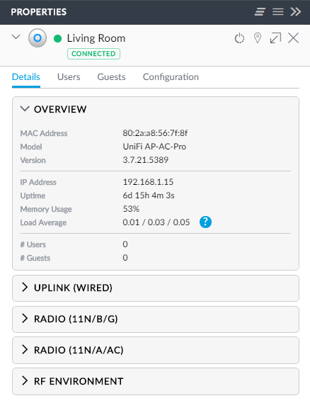 Access point configuration