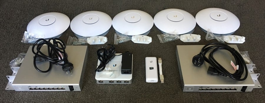 Ubiquiti gear in my house