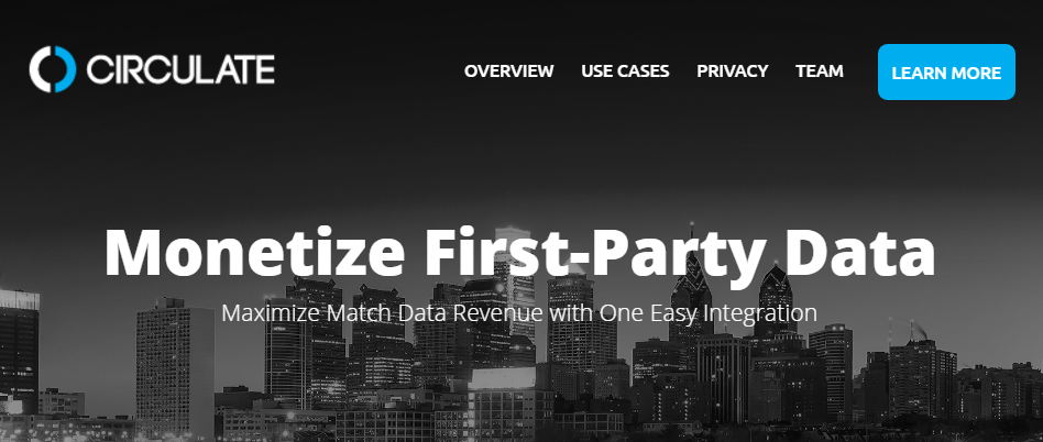 Circulate "Monetizes First-Party Data"