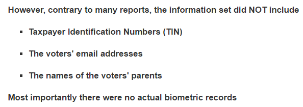 COMELEC statement