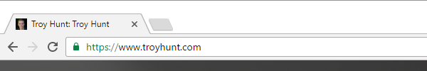 troyhunt.com with no EV cert