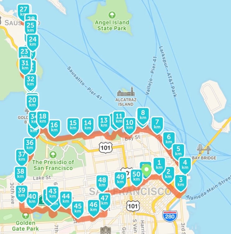 51.19km walk