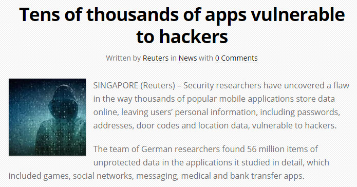 Vulnerable Apps