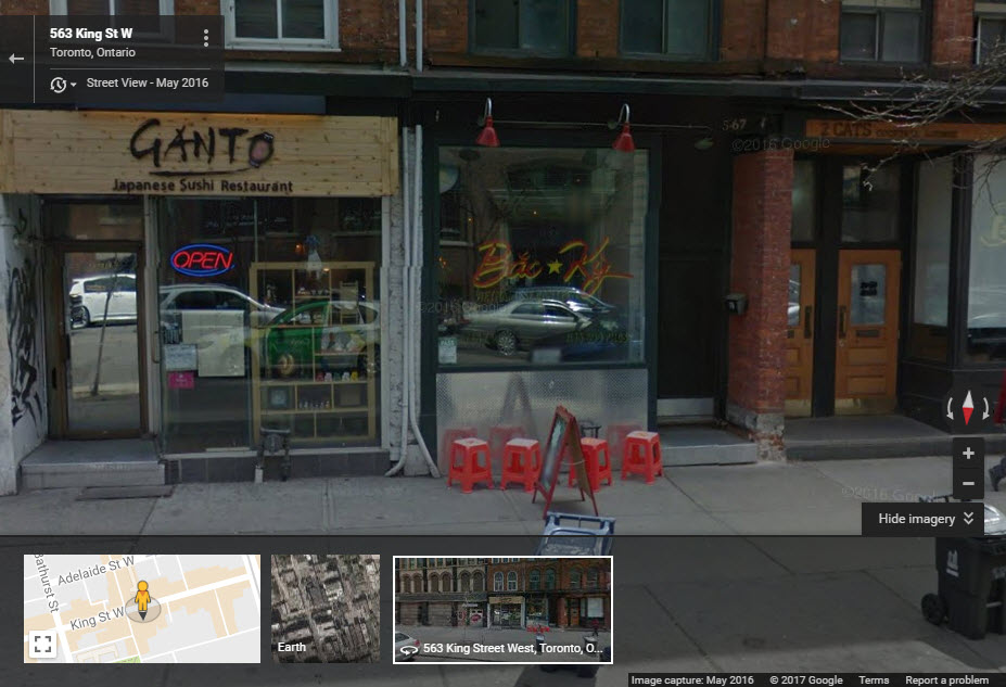 Google Street View of HQ