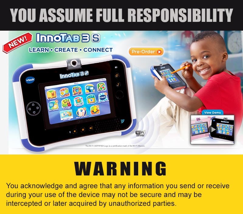 VTech Warning