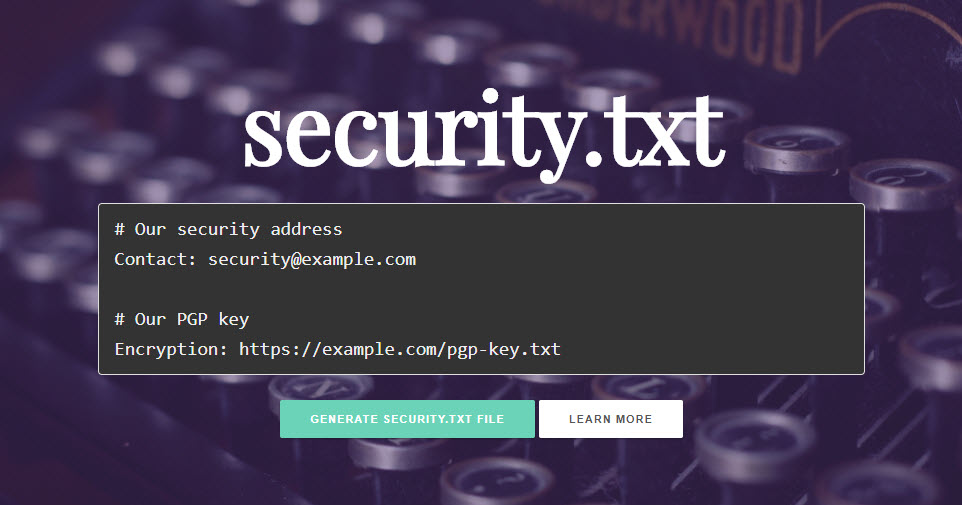 security.txt