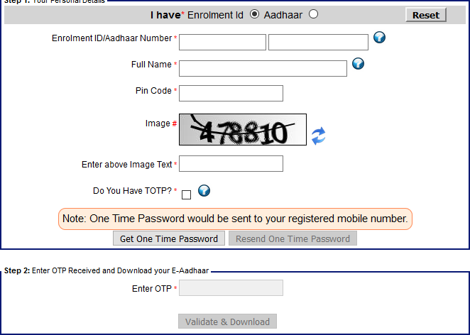 E-Aadhaar-Authentication