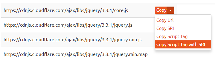 Cloudflare SRI