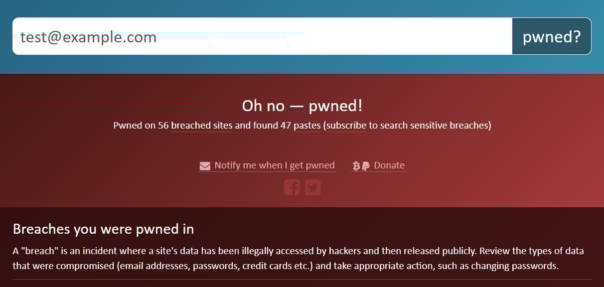 Old pwned advice