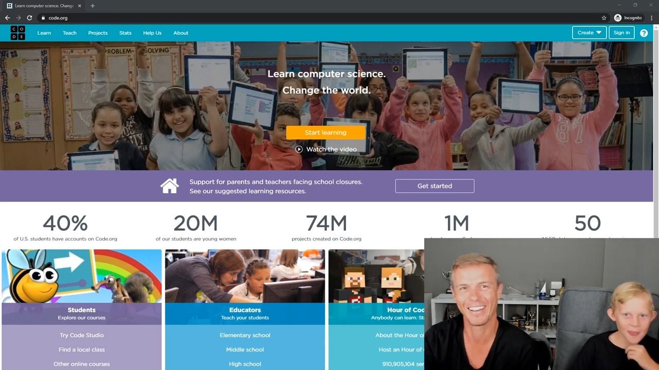 Coding With Ari, for Kids at Home