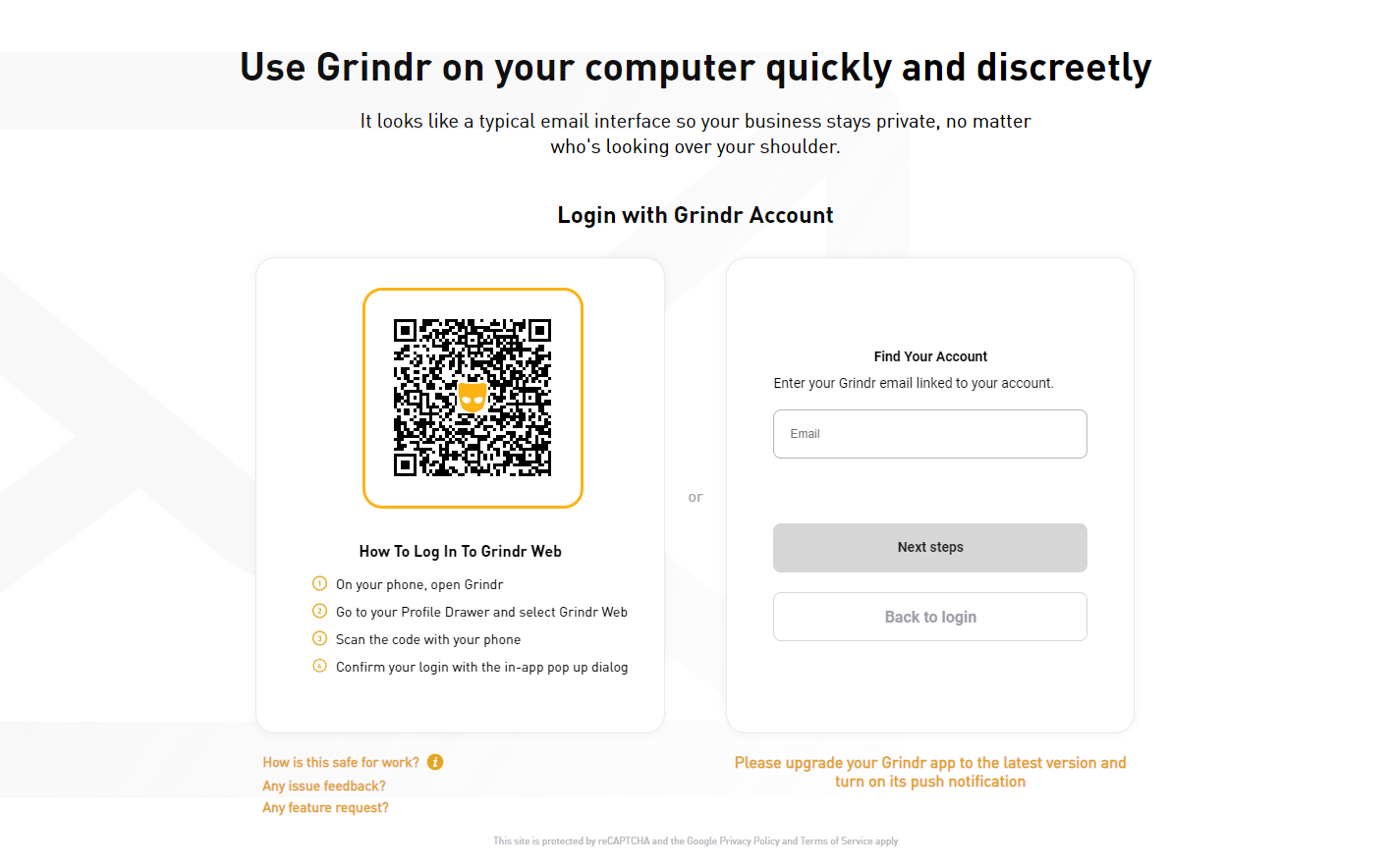 Account use grindr without The 5