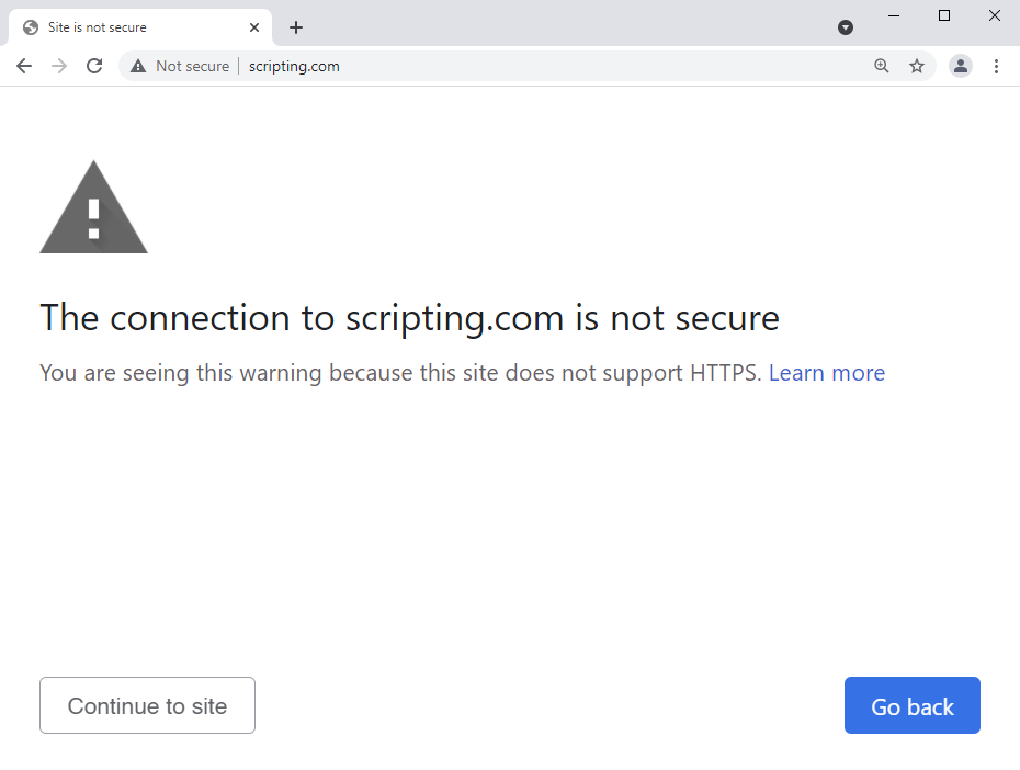 Why No HTTPS? The 2021 Version
