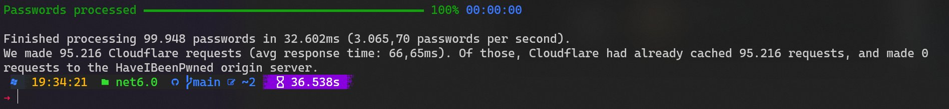 I Wanna Go Fast: How Many Pwned Password Queries Can You Make Per Second?
